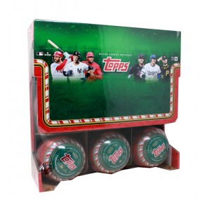 2025 Topps Holiday Baseball 9 Tin Collector Box