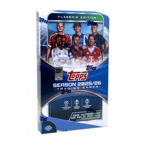 2025/26 Topps UEFA Club Competitions Soccer Hobby 12 Box Case