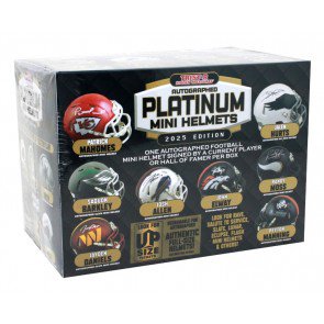 2025 Tristar Hidden Treasures Football Mini Helmet Platinum Season Edition Box