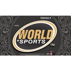 2025 Upper Deck World of Sports Volume 2 Hobby 12 Box Case