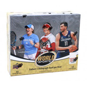 2025 Upper Deck World of Sports Volume 1 Hobby Box