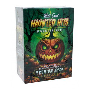 2025 Wild Card Haunted Hits Multi-Sport Premium Auto Edition Jumbo Box