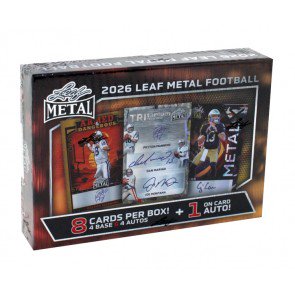 2026 Leaf Metal Football Hobby Box