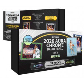 2026 Pulse Aura Chrome Basketball Max Edition Box