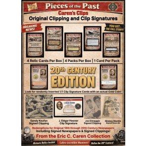 2026 Pieces of the Past Caren's Clips 20th Century Edition Box