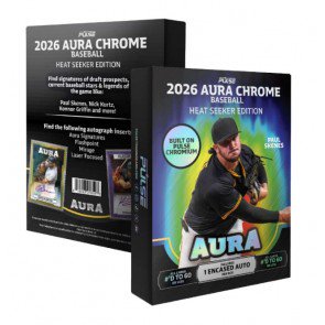2026 Pulse Aura Chrome Baseball Heat Seeker 24 Box Case