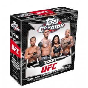 2026 Topps UFC Chrome Mega 20 Box Case