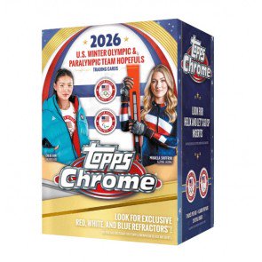2026 Topps Chrome US Olympic & Paralympic Hopefuls Blaster 40 Box Case