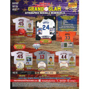 2026 Tristar Hidden Treasures Grand Slam Autographed Baseball Memorabilia Case