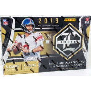 2019 Panini Limited Football Hobby Box