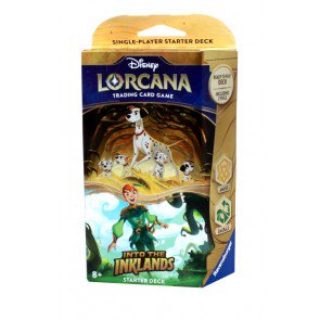 Disney Lorcana Into The Inklands Starter Deck (Amber & Emerald)