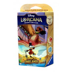 Disney Lorcana Into The Inklands Starter Deck (Ruby & Sapphire)
