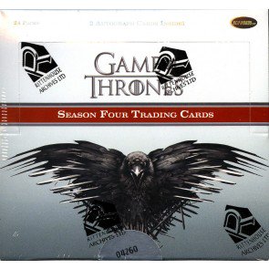 Game of Thrones Season 4 Trading Cards 12 Box Case