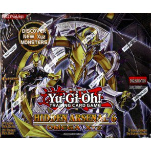 Yugioh Hidden Arsenal 6: Omega XYZ 1st Edition Booster Box