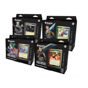 Magic The Gathering Final Fantasy Commander Deck 4 Box Case
