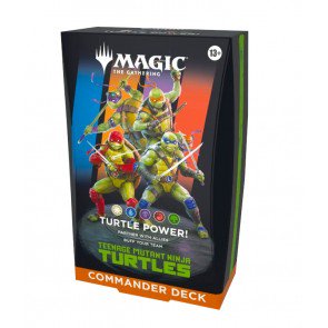 Magic the Gathering Teenage Mutant Ninja Turtles Commander Deck 4 Box Case