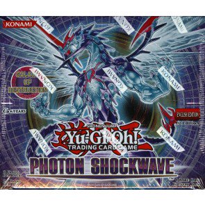 Yugioh Photon Shockwave 1st Edition Booster 12 Box Case