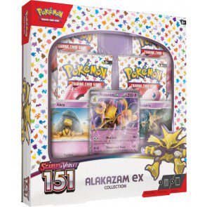 Pokemon Scarlet & Violet 151 Alakazam EX Box - 6 Box Case