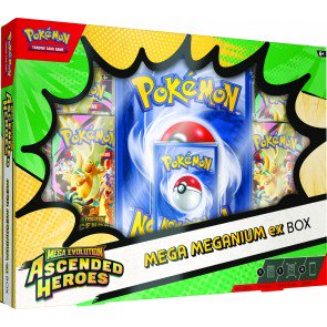 Pokemon Mega Evolution Ascended Heroes EX 6 Box Case