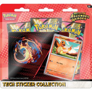 Pokemon Mega Evolution Ascended Heroes Tech Sticker 12 Box Case