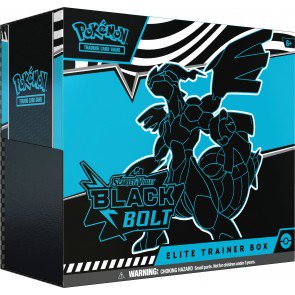 Pokemon Scarlet & Violet Black Bolt Elite Trainer 10 Box Case