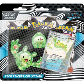 Pokemon Scarlet & Violet Black Bolt Tech Sticker Collection 12 Box Case