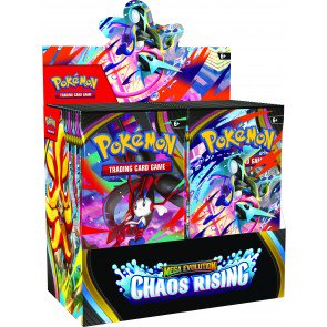 Pokemon Mega Evolution Chaos Rising Booster 6 Box Case