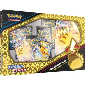 Pokemon Crown Zenith Special Collection Pikachu VMAX 6 Box Case