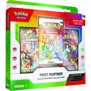 Pokemon First Partner Illustration Collection Series 1 Box