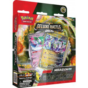Pokemon EX Deluxe Battle Deck: Miraidon EX & Koraidon EX Deck 6 Box Case