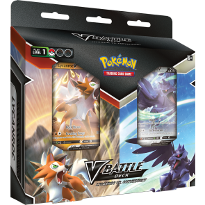 Pokemon V Battle Decks: Lycanroc V Corviknight V Box