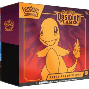 Pokemon Scarlet & Violet Obsidian Flames Elite Trainer 10 Box Case