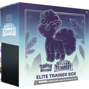Pokemon Sword & Shield Silver Tempest Elite Trainer 10 Box Case