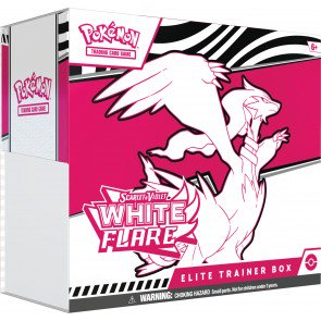 Pokemon Scarlet & Violet White Flare Elite Trainer 10 Box Case
