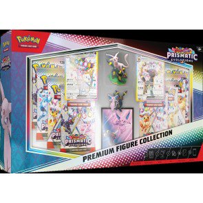 Pokemon Scarlet & Violet Prismatic Evolutions Premium Figure Collection Box