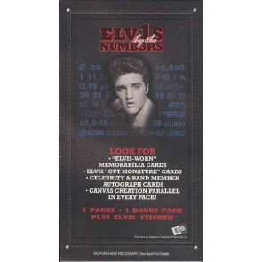 2008 Press Pass Elvis By The Numbers Blaster 20 Box Case