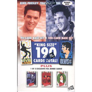 2007 Press Pass Elvis Bonus Box (190 Cards Total) - 20 Box Case