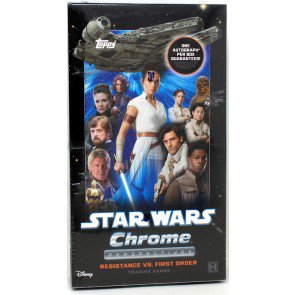 2020 Topps Star Wars Chrome Perspectives: Resistance Vs The First Order Box