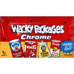 2014 Topps Wacky Packages Chrome 12 Box Case
