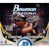 2014 Bowman Chrome Baseball Jumbo HTA Box