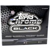 2020 Topps Chrome Black Baseball Hobby Box