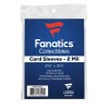 Fanatics 2 Mil Card Sleeves - 100 Count - 100 Pack Case
