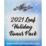 2021 Leaf Holiday Bonus Pack - 10 Pack Lot