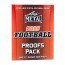 2025 Leaf Metal Football Pre-Production Proof Pack - 10 Pack Lot