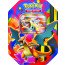 Pokemon Mega Charizard Tin - 6 Tin Case