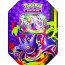 Pokemon Mega Evolution Mega Moonlit Tin - 6 Tin Case