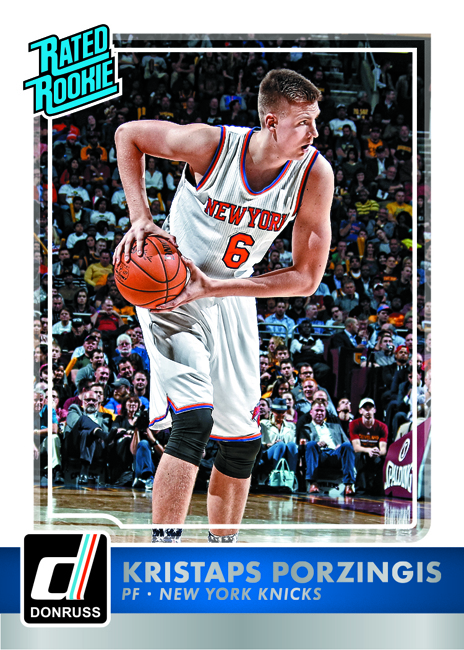 2015-16 Donruss Basketball Kristaps Porzingis 2