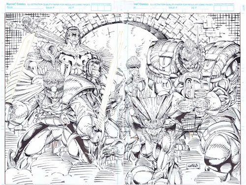 X-Force-1-Original-Art