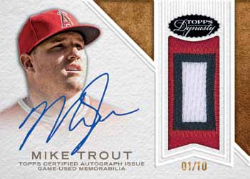 2016-Topps-Dynasty-baseball-Mike-Trout