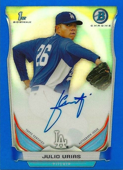 julio urias signed jersey